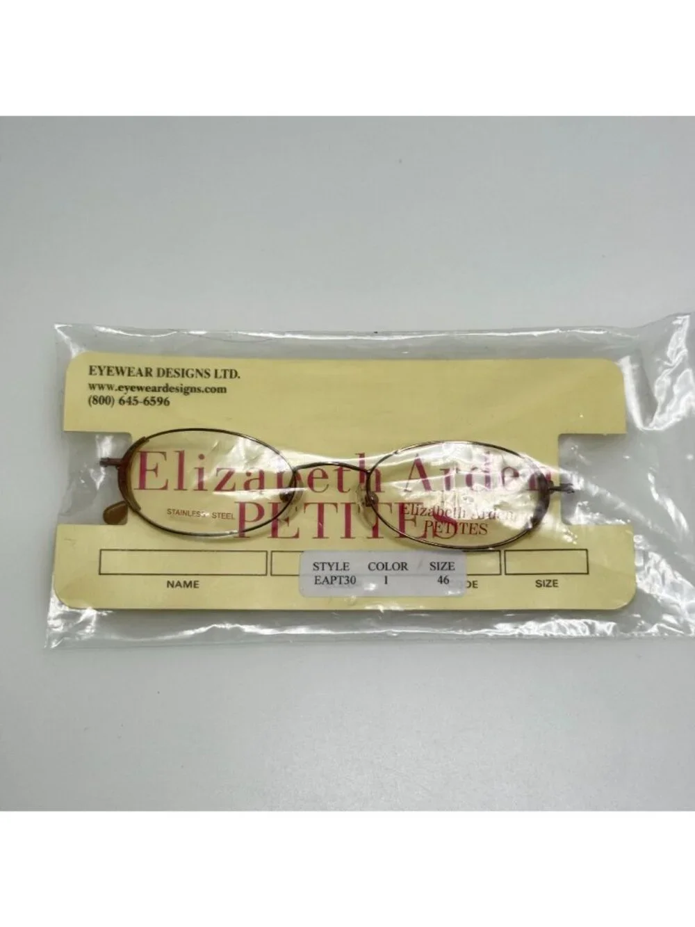 Elizabeth Arden EAPT-30-1 Eyeglasses Eye Glasses Frames 46-18-130
